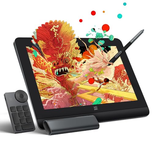 XPPen 液タブ 液晶タブレット 14インチ X3 Proペン 左手デバイス付き 専用スタンド付き お描きタブレット マンガ制作 写真加工 Artist Pro 14 (Gen 2)