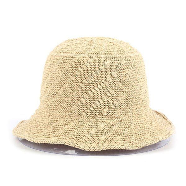 夏帽子 SD404 4COLOR 麦わら帽子 夏 バケットハット_P322783109
