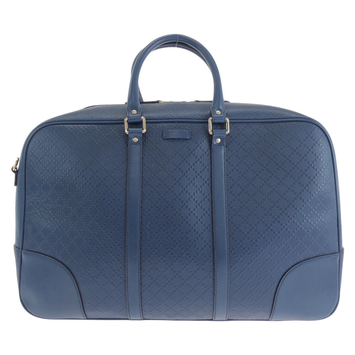 ディアマンテ ブルー ゴールド金具 レザー 353394 ビジネスバッグ ブリーフケース メンズ 410607