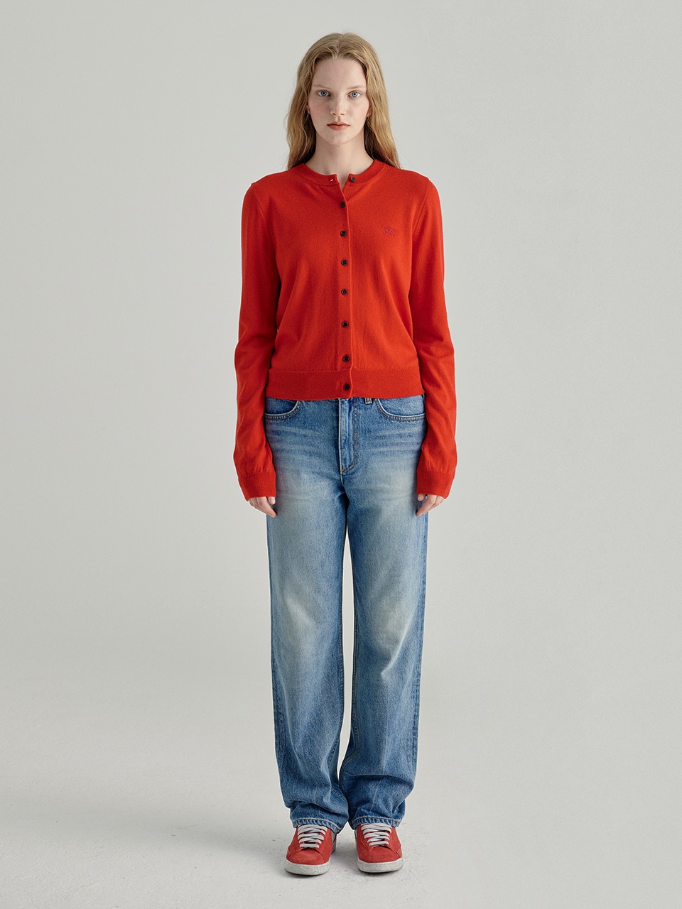 【MARGESHERWOOD】 CLASSIC DENIM PANTS : BLUE