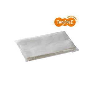 （まとめ）TANOSEE デリバリーパック 透明 長4 100枚入x5パック