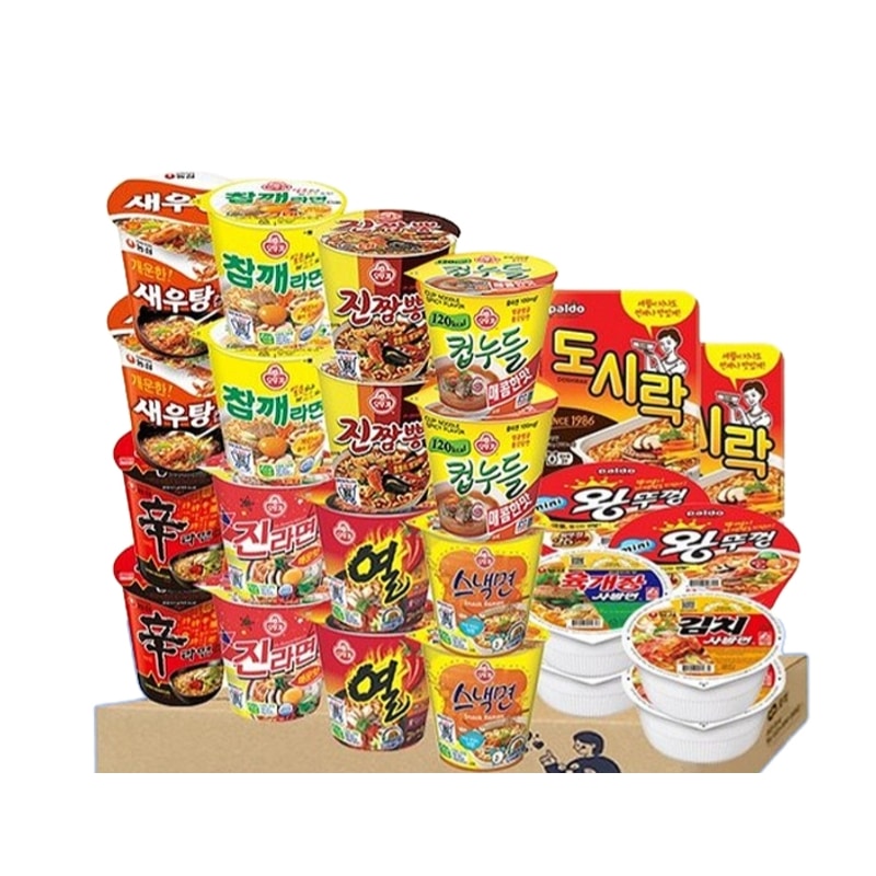 韓国カップラーメン12種24セット