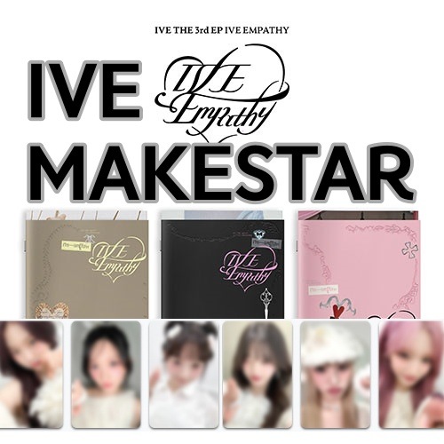 [MAKESTAR 特典] IVE THE 3rd EP IVE EMPATHY me/you/And us コンプ