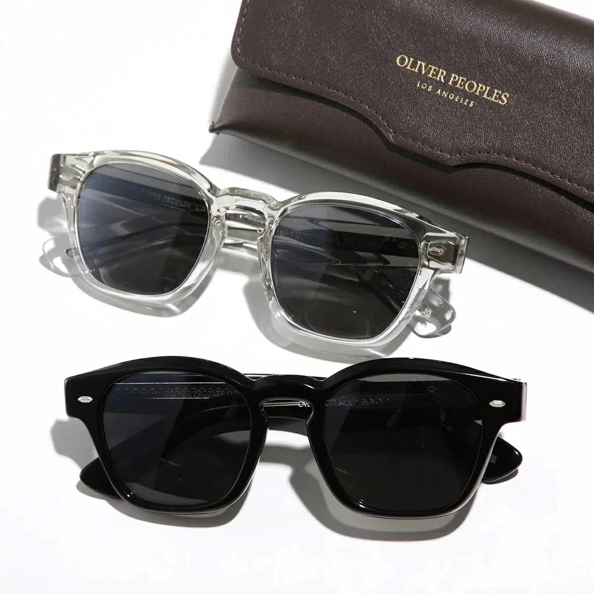 OLIVER PEOPLES オリバーピープルズ サングラス Maysen OV5521SU メンズ ウェリントン フルリム アイウェア カラー2色