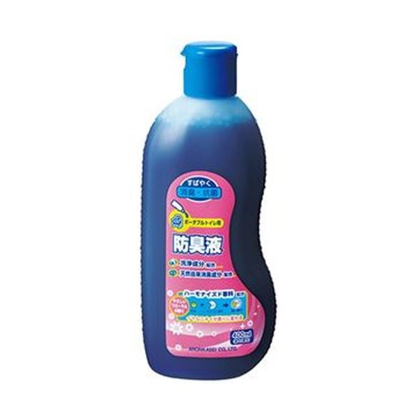 （まとめ）アロン化成 ポータブルトイレ用防臭液400ml 533-204 1本[x10セット]