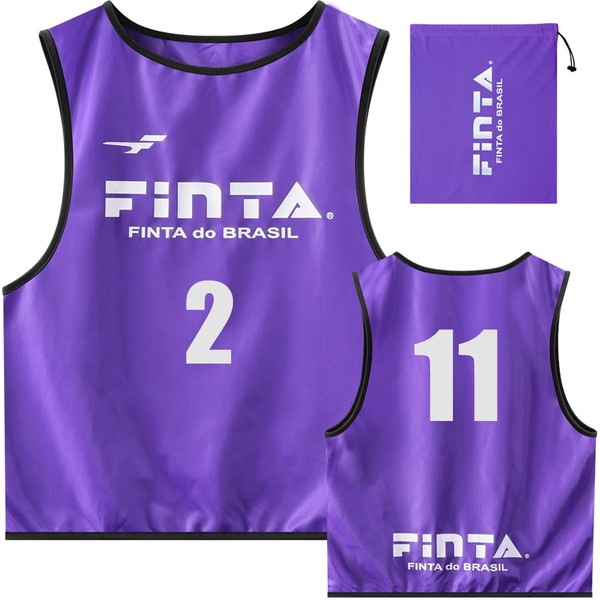 FINTA フィンタ ジュニアビブス 10枚 サッカー FT6555-8100 ジュニア ボーイズ