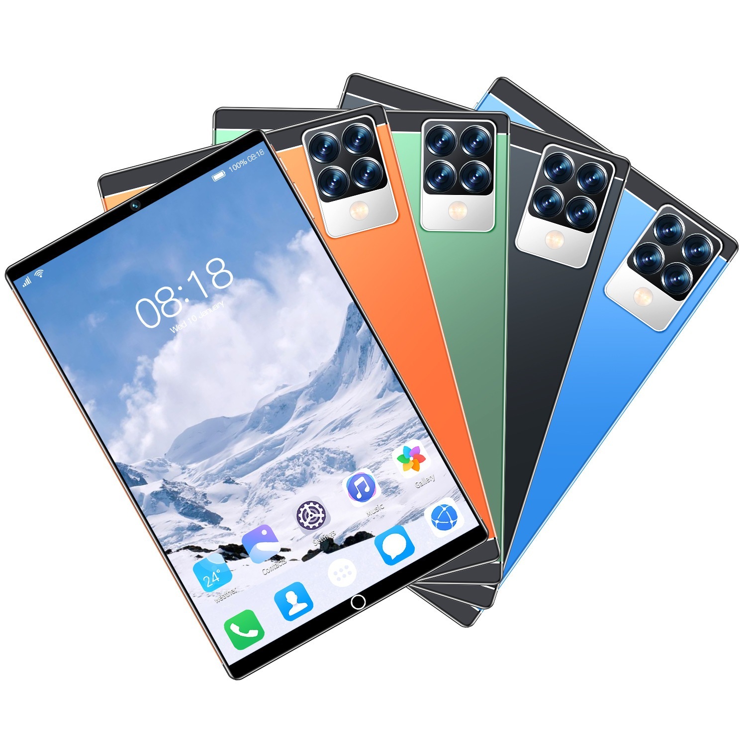 11インチタブレットPC10コアHD大画面カード内蔵デュアルカード4 G通話11インチHD Android 12 Wifi Bluetooth 5.0 5 G GPS 12 GB+640