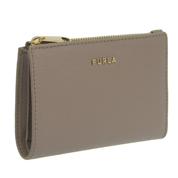 フルラ 財布 レディース 二つ折り財布 アウトレット レザー グレー CLASSIC S BI FOLD W ZIP PCK5CL0BX03062572S FURLA