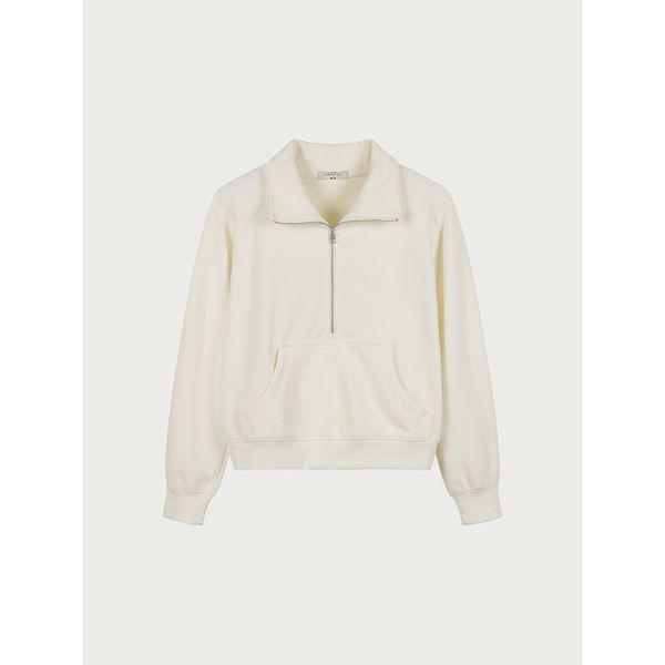 女性ハーフジップスウェットシャツ 025 10560 131 216 69 _P415301628