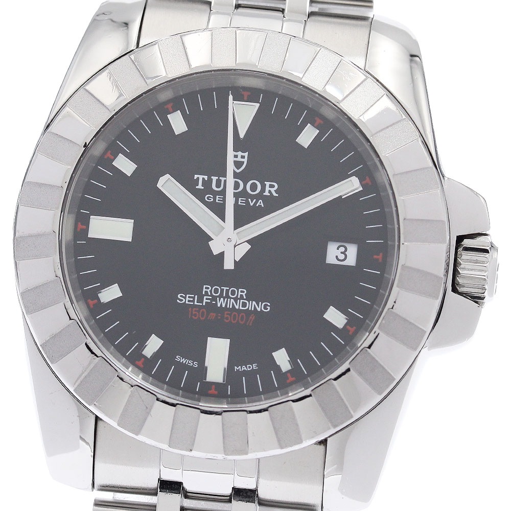 チュードル TUDOR 20010 スポーツコレクション デイト 自動巻き メンズ _942710【中古】