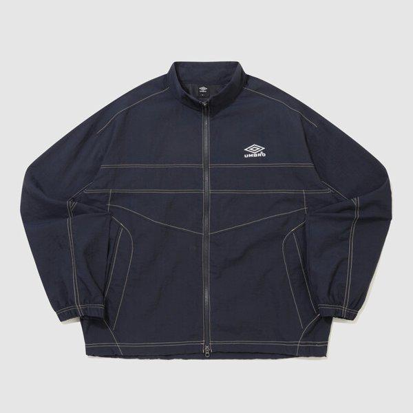 クリスピー タスラン 長袖ウィンドブレーカー ジャケット DARK NAVY UR224CJK59 DVY0