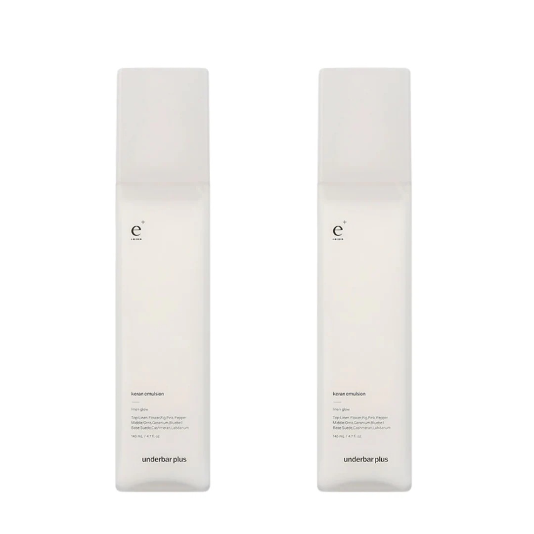 アンダーバープラス ケランエマルジョン 140ml 2本セット ヘアミルク 洗い流さないトリートメント ダメージケア