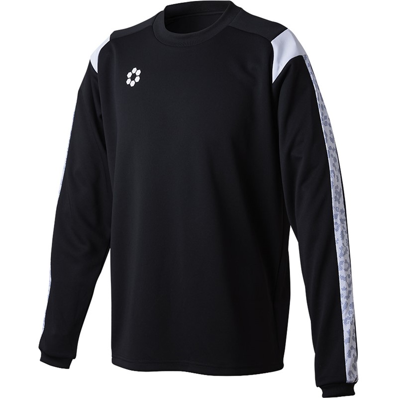 BP ウォームアップクルートップ フットサルWUPニットジャケット (sa24815-blk)