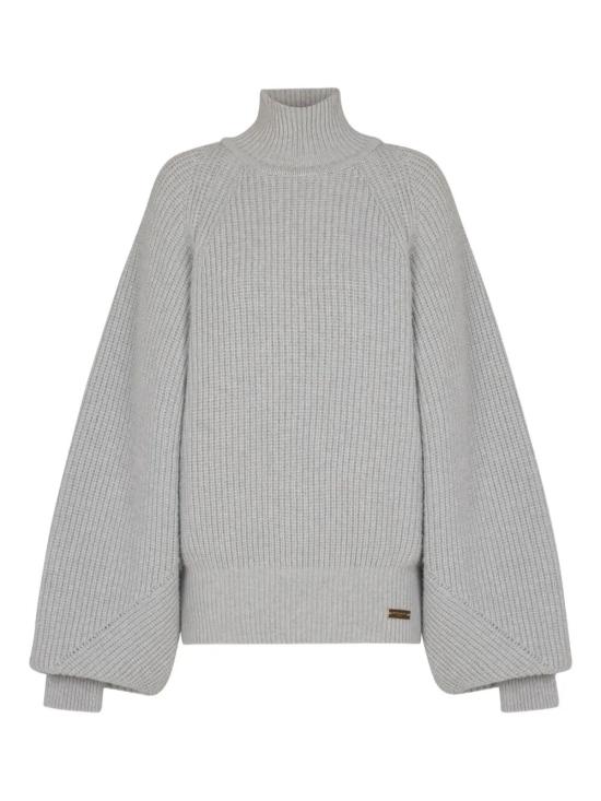 BALMAIN Women Sweater FF0KG025KJ22 9UB INK GREY