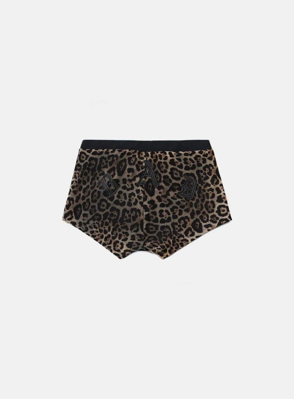 【BADBLOOD】 MYSTIC BOY SHORTS : BROWN LEOPARD