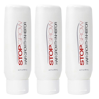 ストップグロウ 4oz 3本セット StopGrow 化学成分不使用 つるつるお肌ケア　海外発送商品　ヤマト国際便発送