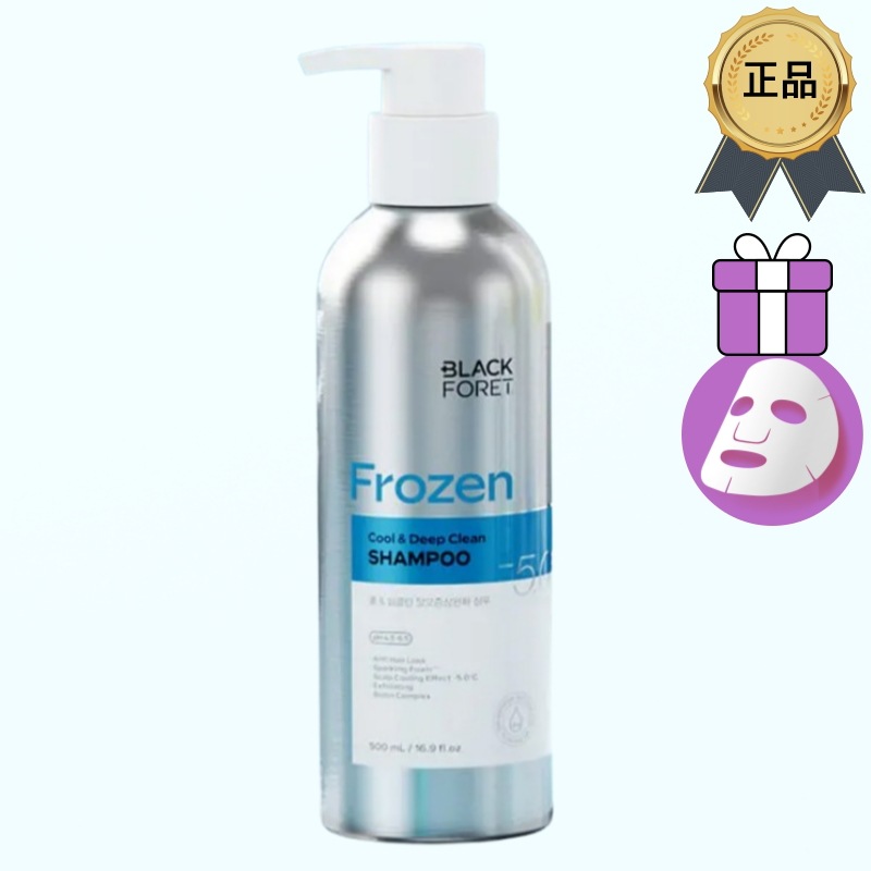 [正規品/K-Beauty] ブラックフォーレ フローズン クール&ディープクリーン 脱毛症状緩和 シャンプー500ml