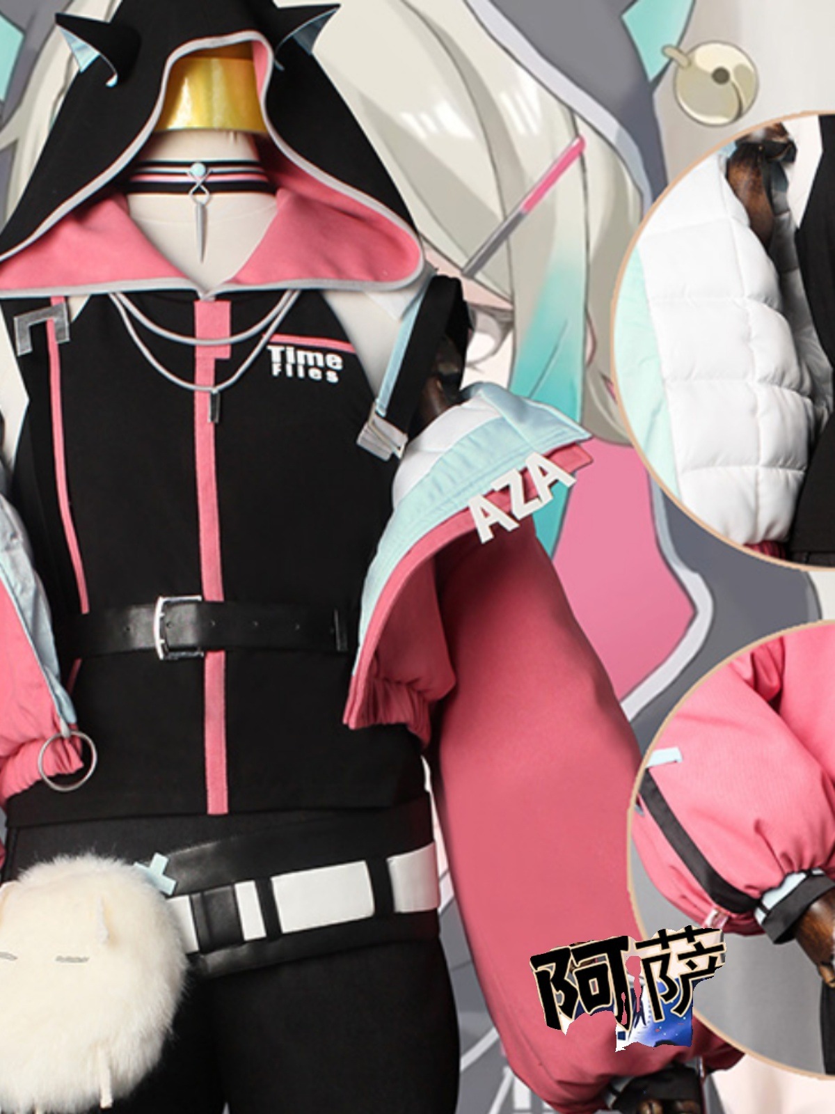 バーチャルアンカーコス レインボークラブ 亜沙亜沙コス 衣装 コスプレカスタマイズ