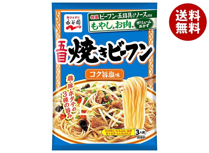 永谷園 五目焼きビーフン コク旨塩味 161g×10袋入×(2ケース)