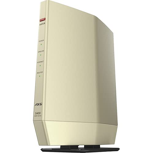 バッファローバッファロー WSR-5400AX6S/DCG 無線LANルーター 11ax/ac/n/a/g/b 4803 573Mbps WiFi6/Ipv6対応