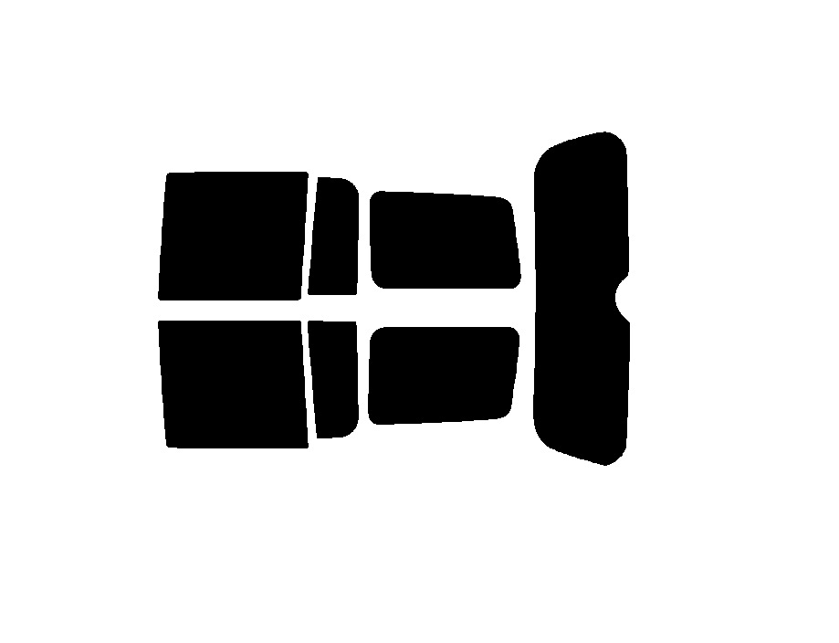 リア (s) ジープ パトリオット MK カット済み カーフィルム Jeep MK74 ジープ用