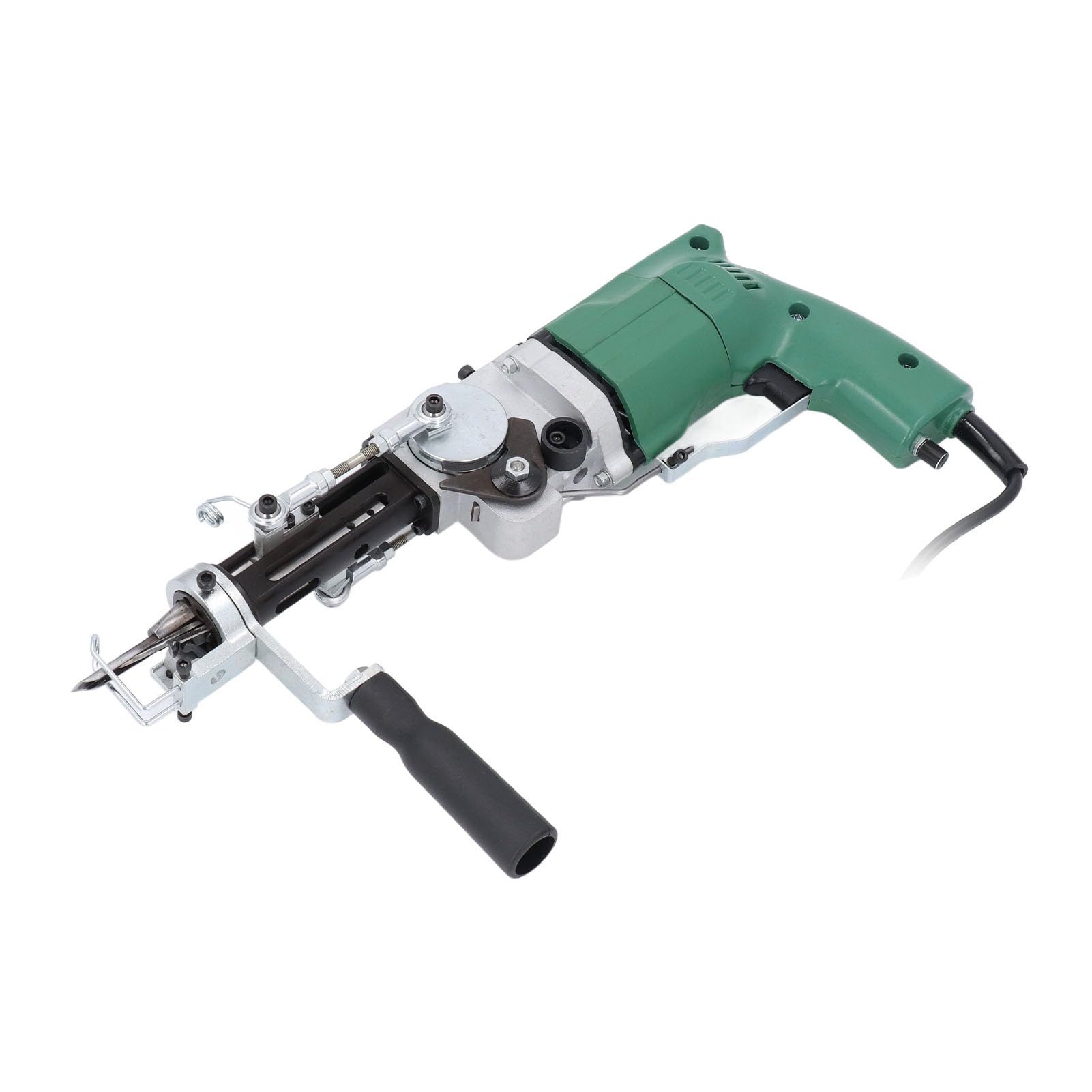 カットパイルラグ タフティングガン タフティングガン 幅広い用途 360調節可能なハンドル 簡単操作(米国プラグ 110V)