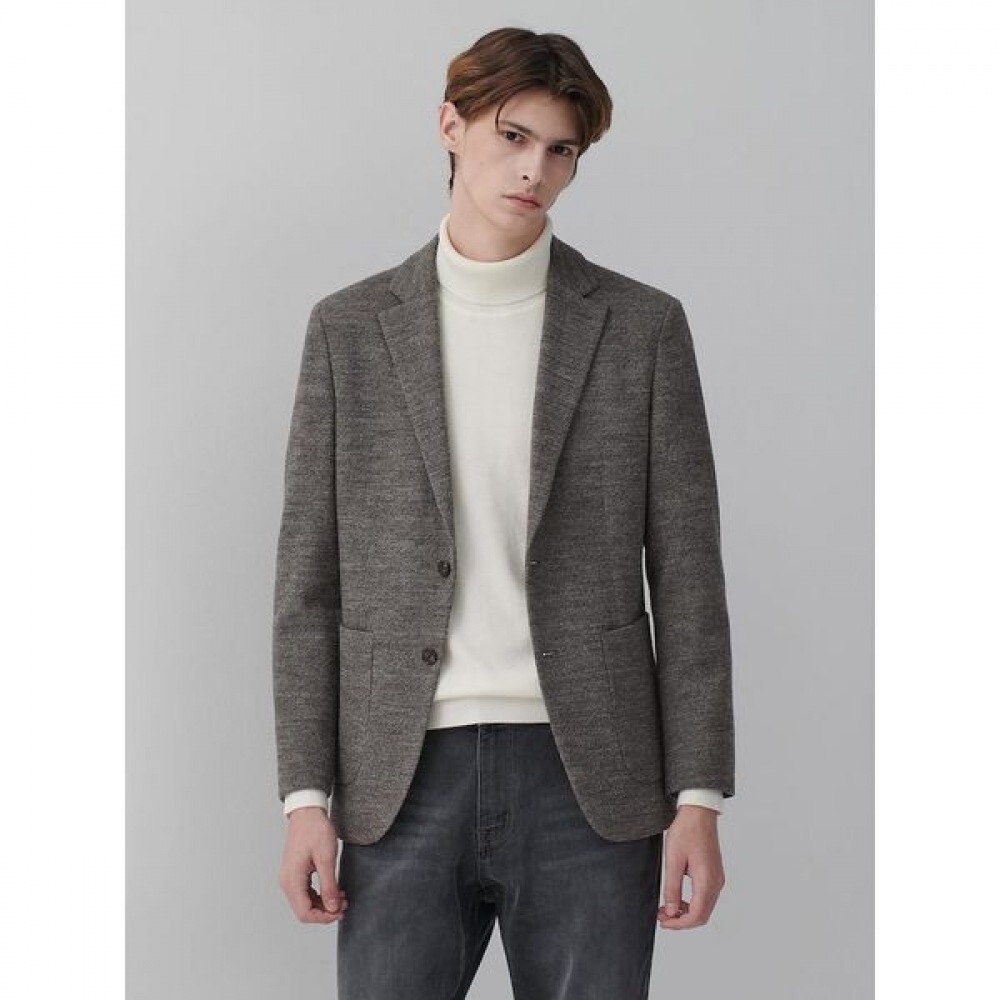 [ギャラクシーライフスタイル] ウールブレンドコンフォートジャケットベージュ（GC4911M06A）