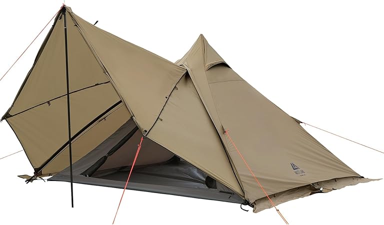 ワンポールテント Sサイズ 2人 簡単設営 ファミリーテント シェルターテント