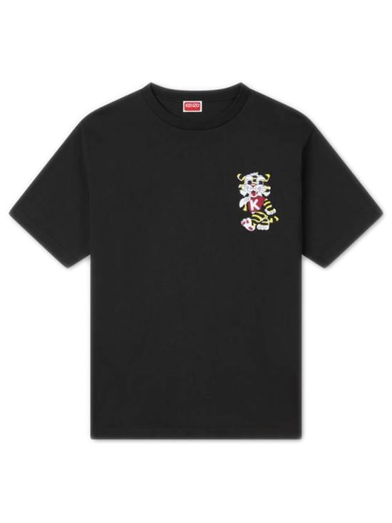 KENZO Men T-Shirts FG55TS4044SY 99J Black