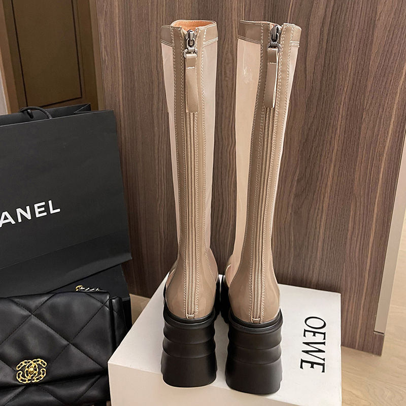 ヒールパンプス厚底スニーカーシューズブーツ長靴メッシュ厚底ブーツ2024春夏ハイヒール通気ネットブーツ レディース 韓国ファッション サンダル さんだる