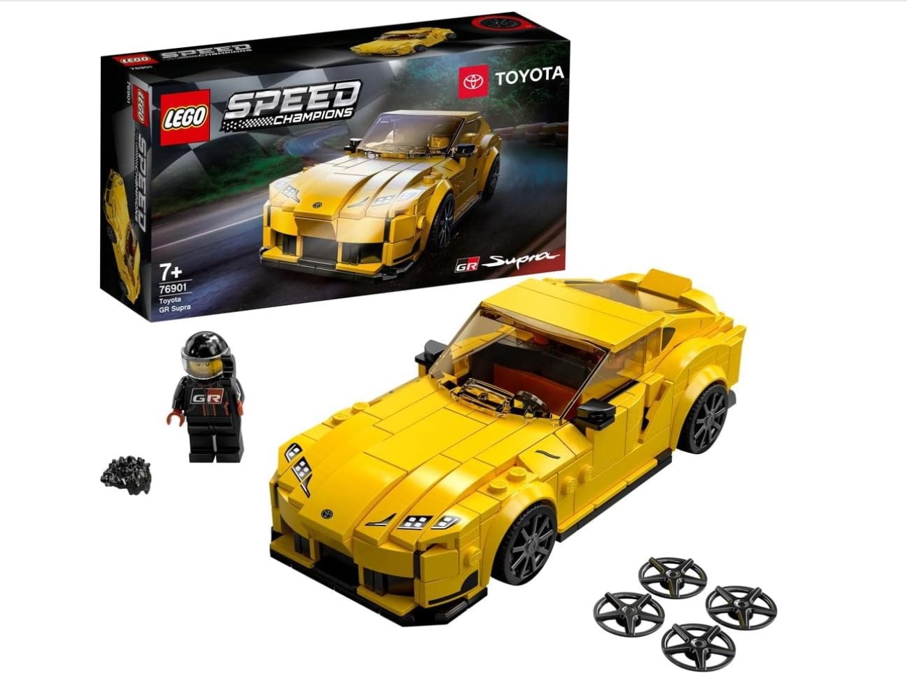 76901 スピードチャンピオン トヨタ GR スープラ 7歳以上 299ピース ブロック ブロック遊び