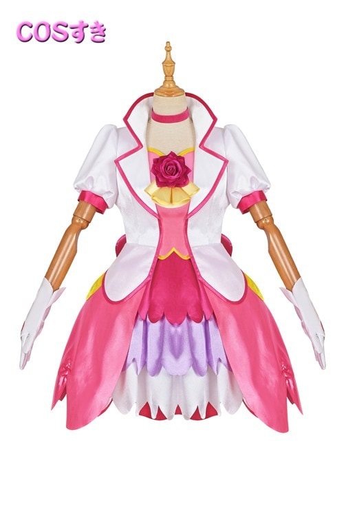 【新品開催 】ヒーリングっどプリキュア 花寺 どか キュレース コスプレ衣装 コスチューム　cosplay イベント 変装 ハロウイン