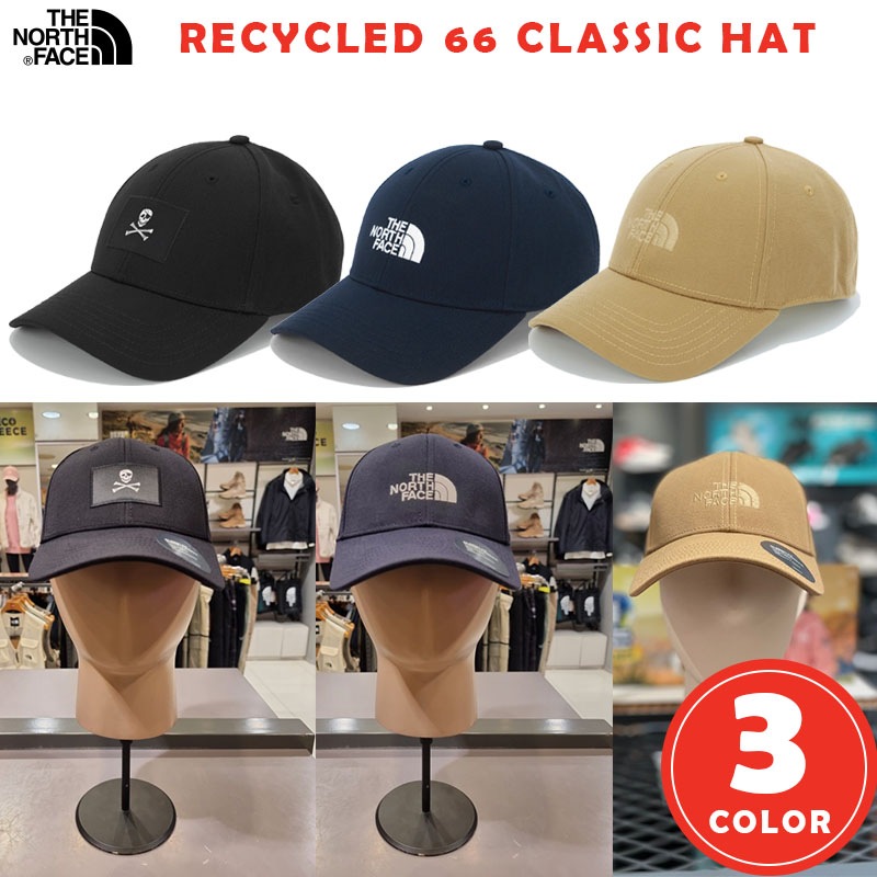 韓国正規品保証 関税負担なし NE3CM76A RECYCLED 66 CLASSIC HATデイリー 基本 着装 男子 女子 人気 韓国 ファッション 男女共用 アウトドア