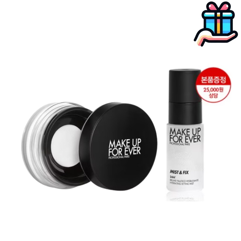 【企画商品】UHDルースパウダー8.5g（+ミストアンドフィックスミニ·プレゼント）百貨店正規品 6,089円