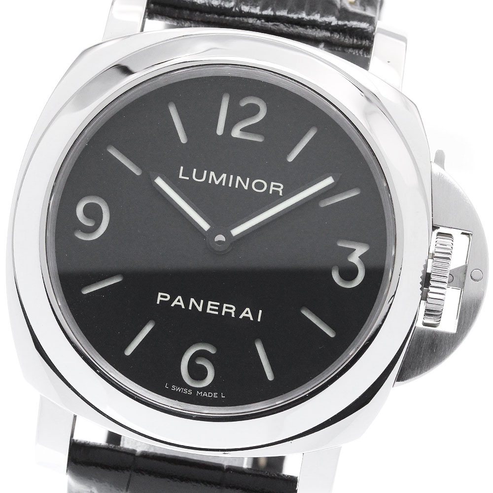 パネライ PANERAI PAM00112 ルミノールベース 手巻き メンズ 良品 _826863【中古】