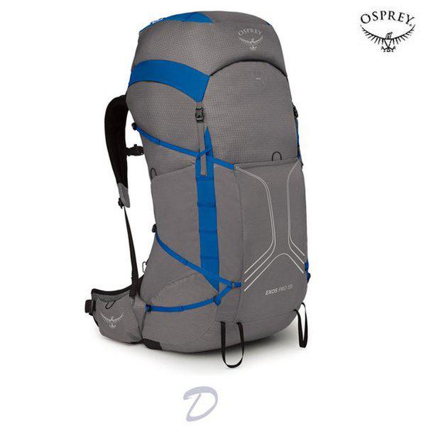 A エクソス プロ55 男性用 登山バックパック アウトドア バックパック バッグ トレッキング