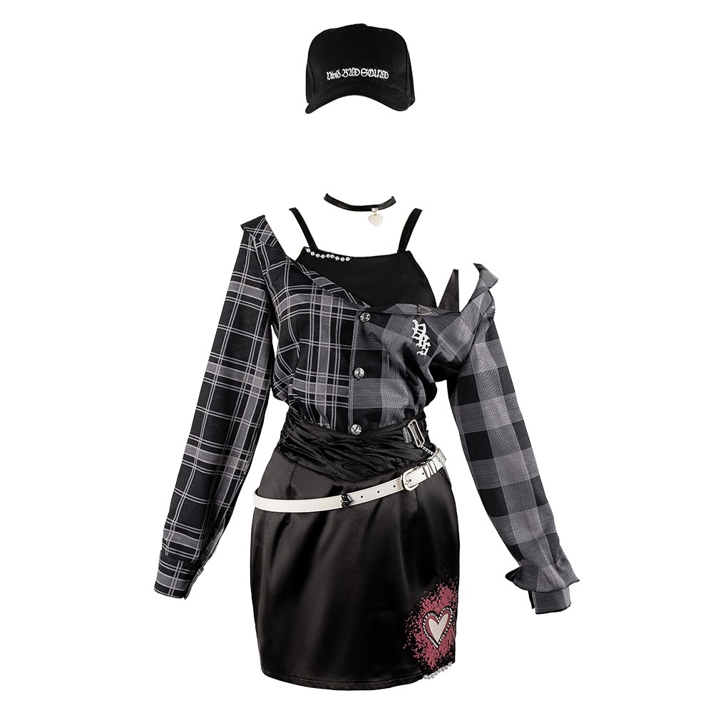 プロジェクトセカイ カラフルステージ！ feat. 初音ミク　Vivid BAD SQUAD　プロセカコラボ衣装　小豆沢こはね　コスプレ衣装