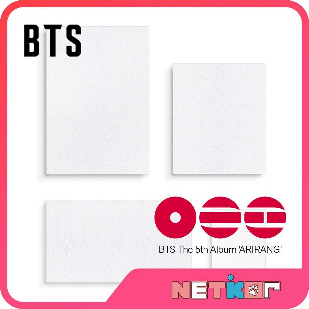 【ONLINE特典】 4種セット(PB2+LG1+WB1) BTS 正規５集アルバム ARIRANG アリラン 韓国チャート反映 ホログラム当店特典 防弾少年団 バンタン