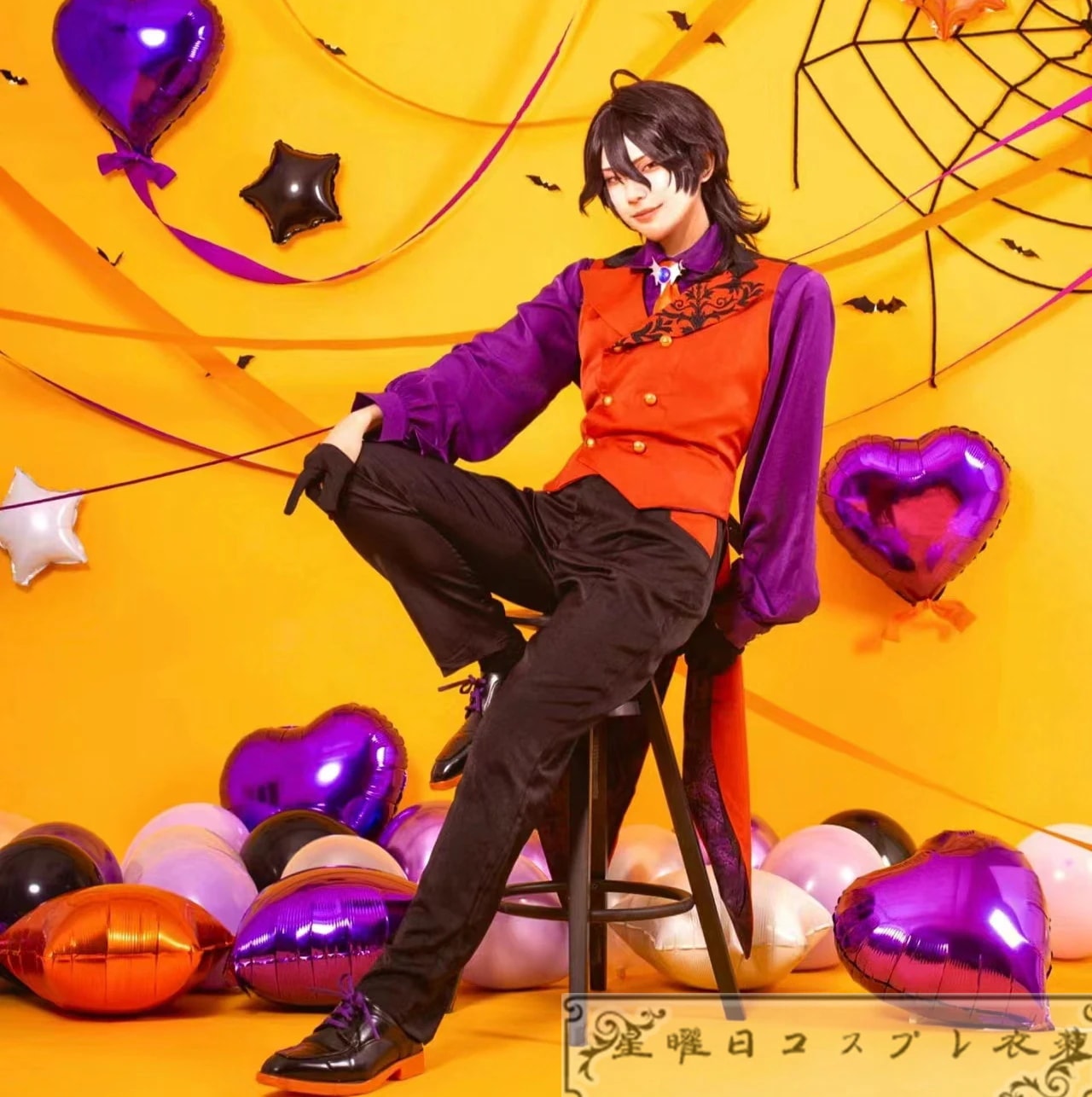 [今日は安い-出荷が早い]あんさんぶるスターズ あんスタ ハロウィンスペシャルのお仕事 I Witch You A Happy ハロウィン 通用服 コスプレ衣装 コスチューム 変装 仮装品質良い 店舗