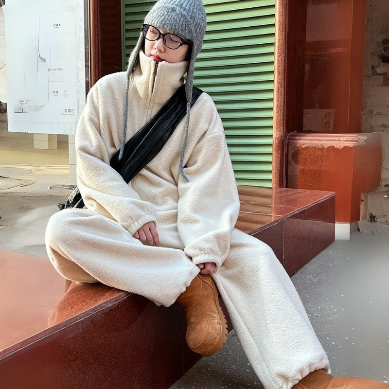 スウェット上下セット 厚手 トレーナー ボアパーカー ボア アウター スウェット スウェットパンツ ドローストリングパンツ レディース 長袖 トップス スウェット スエット ズボン