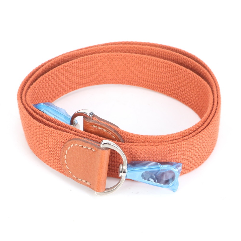 未使用 ガーデンパーティ 斜め掛け 肩掛け バッグ レザー×キャンバス ショルダーストラップ レディース RRE CM30-3 中古