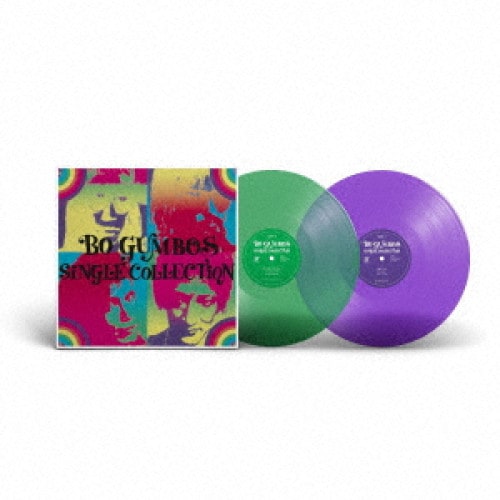 LP(30cm) / ボ・ガンボス / SINGLE COLLECTION (Color Vinyl(Disc1 透明緑Disc2 透明紫)) (完全生産限定盤)