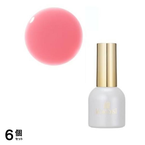 KOKOIST ココイスト カラードベース&ビルダージェル CB-197 コーラルピンクペタル 15mL 6個セット