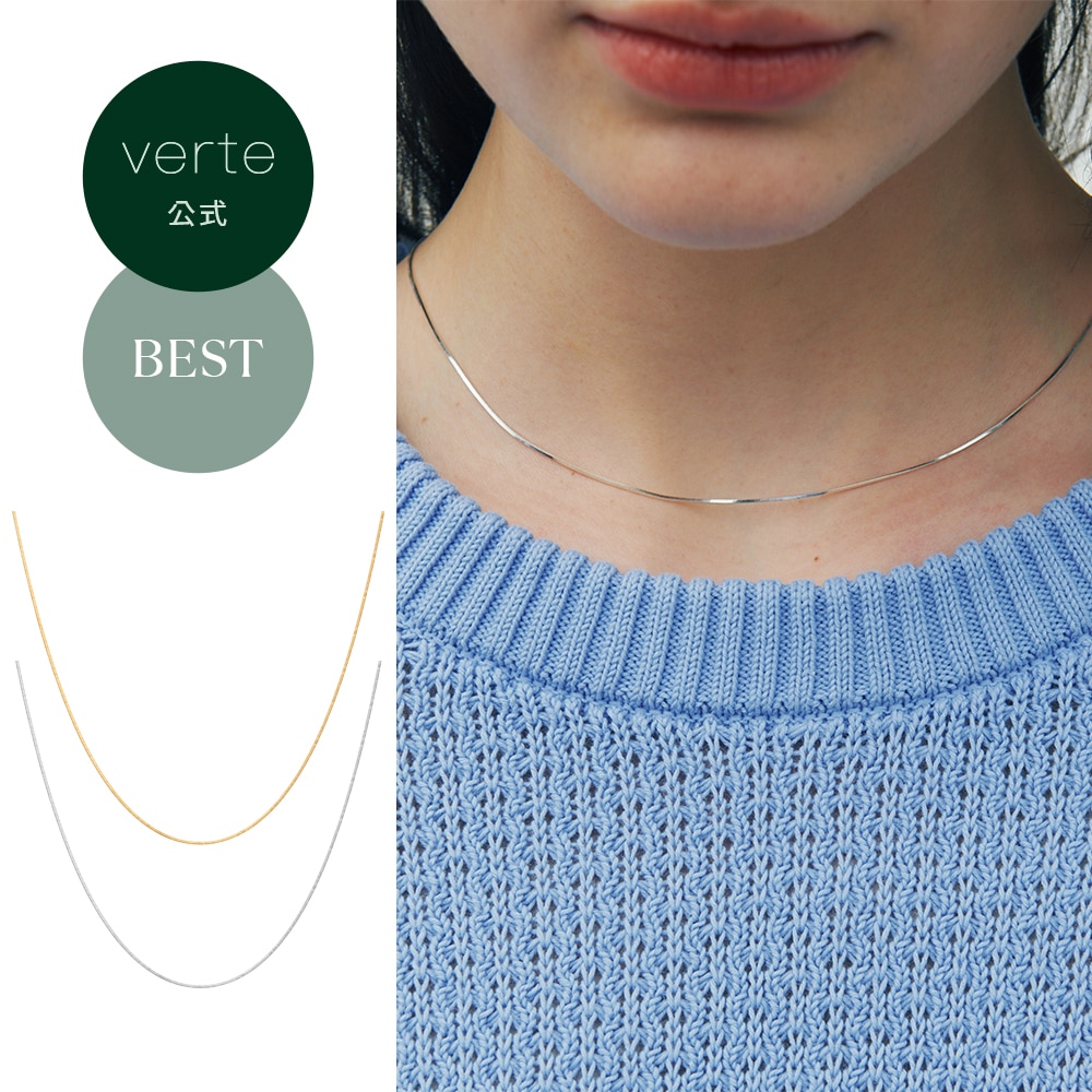 Un.silver.62 / moyen ネックレス (2 color)