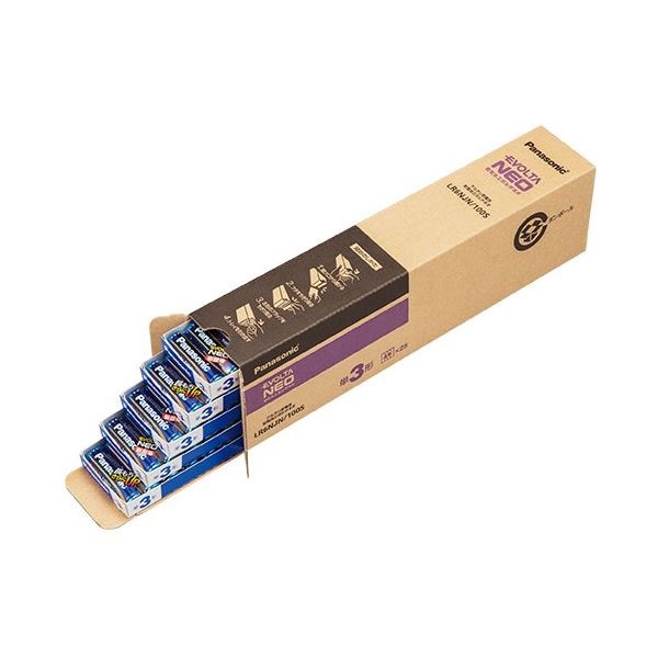 アルカリ乾電池EVOLTAネオ 単3形 LR6NJN/100S 1箱（100本）