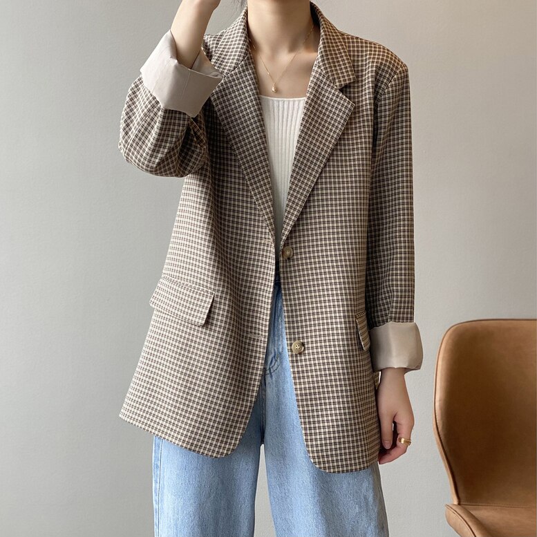 レディース チェック柄ジャケット ガンクラブチェックジャケット アウター ジャケット