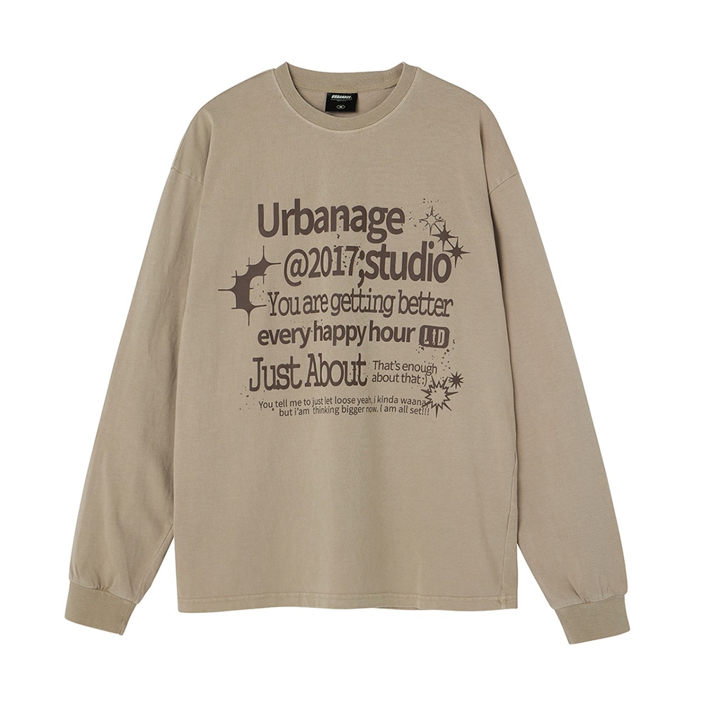 Just About Pigment Oversized T-Shirt Navy