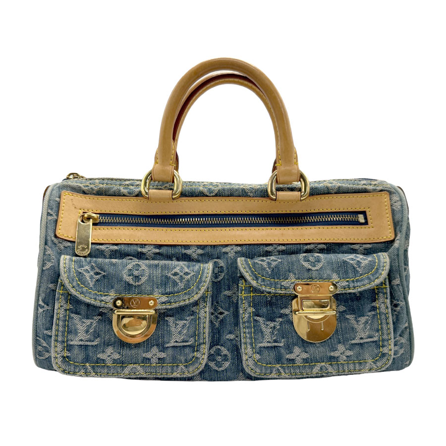 ルイ ヴィトン LOUIS VUITTON ハンドバッグ モノグラムデニム ネオスピーディ モノグラムデニム ブルー レディース M95019 z2135