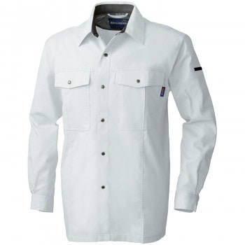 桑和 615 長袖シャツ LLサイズ シルバーグレー（22） Absolute GEAR