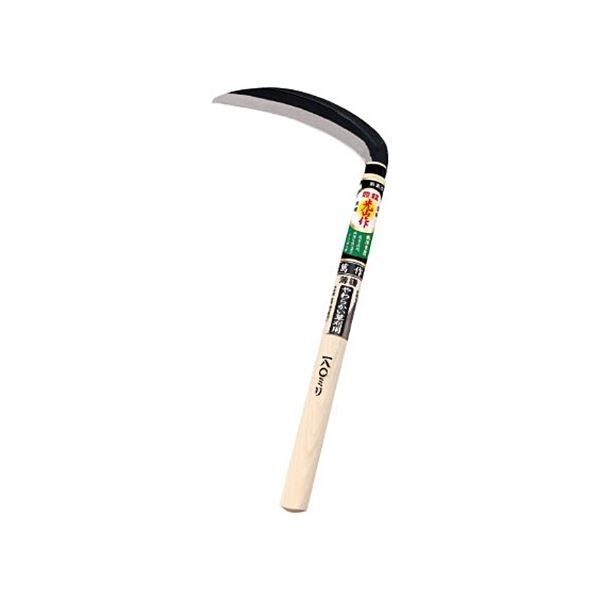 （まとめ）豊稔企販 萬作 片刃薄鎌安来鋼付 180mm HT-0358 1個 [x5セット]